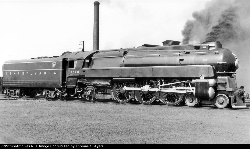 PRR 3678, K-4S, 1945